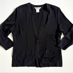 Misook Vintage Cardigan Black Small